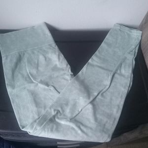 PINK Green Tie Dye Seamless Leggings